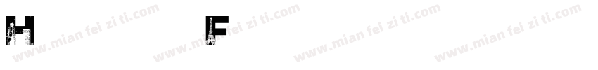 Handlock Font字体转换